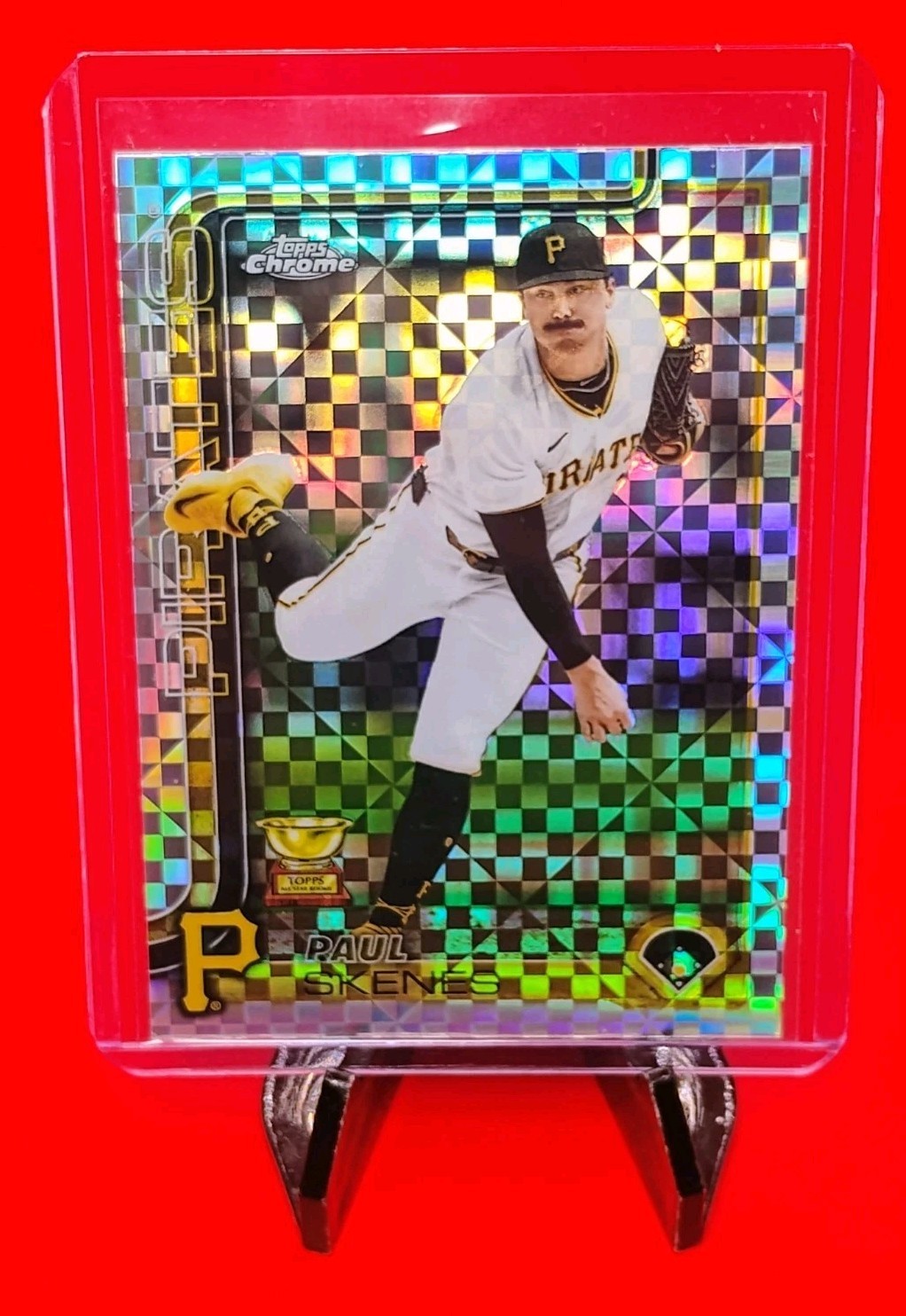 Paul Skenes 2025 Topps Chrome #300 Rookie Cup XFractor - Pittsburgh Pirates 💎🔥