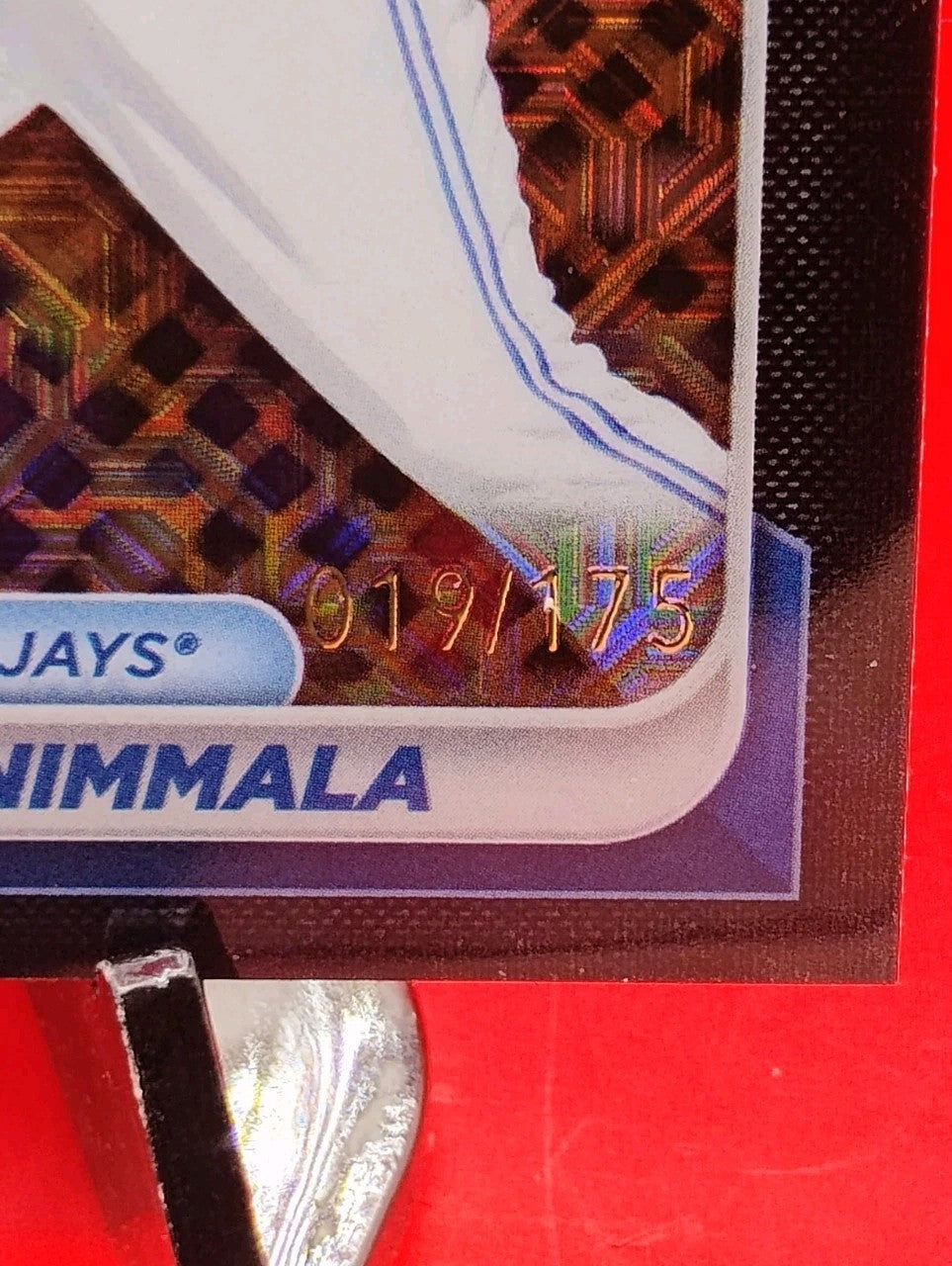 Arjun Nimmala 2024 Bowman Chrome 1st #BCP-142 Navy Mojo Refractor #19/175 💎🔥