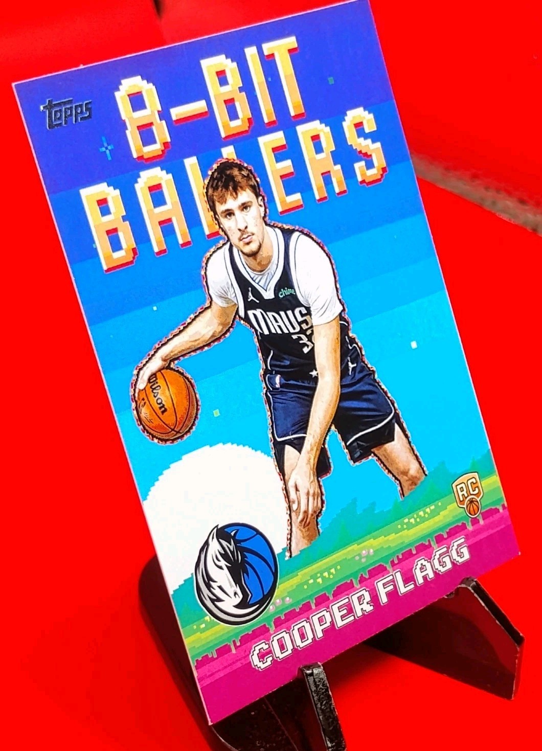Cooper Flagg 2025-26 Topps 8-Bit Ballers Insert RC #8B-31  Mavericks Rookie 🔥