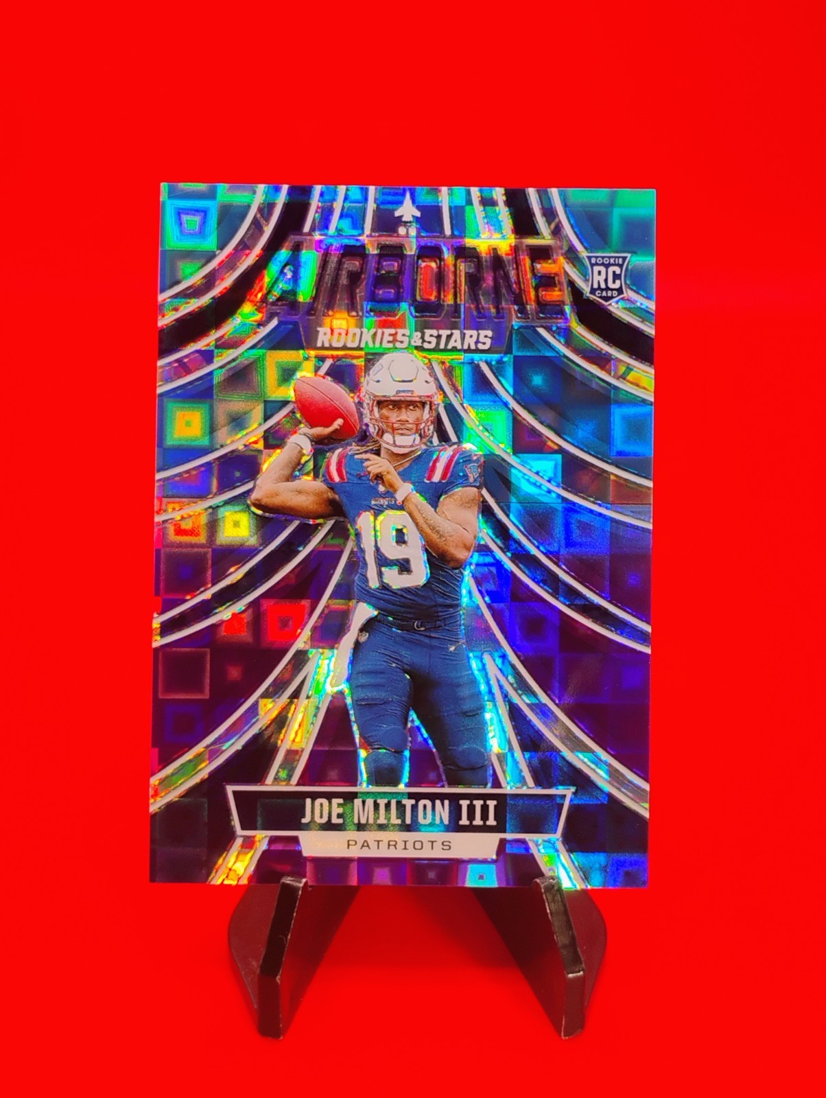 Joe Milton III 2024 Rookies & Stars - Airborne Insert #A-JMN Pandora #38/135 🔥
