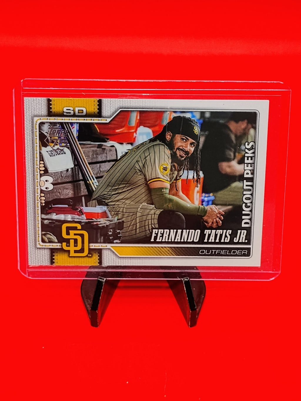 Fernando Tatis Jr. Topps 2026 Series 1 Dugout Peeks SSP Case Hit - Padres 🔥