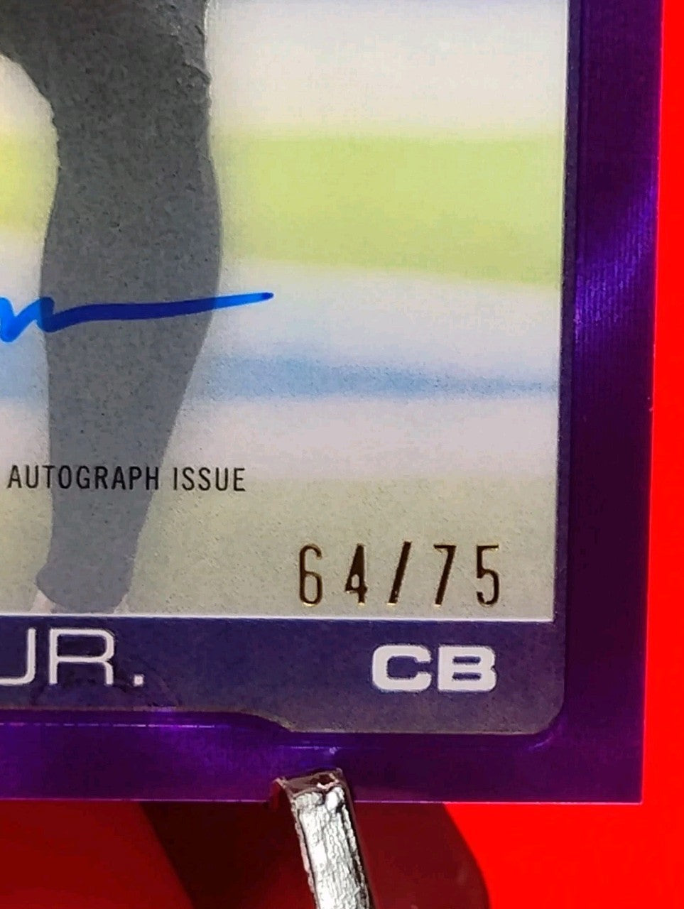 Shavon Revel Jr 2025 Topps Chrome #RA-SR Purple Lava Refractor RC Auto #64/75 🔥