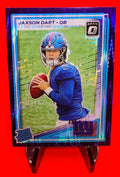 Jaxson Dart 2025 Donruss Optic Rated Rookie #273 Purple Shock Prizm Giants QB 🔥