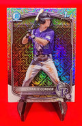 Charlie Condon 2025 Bowman 1st Chrome #BCP-75 Mojo Refractor Colorado Rockies 💎