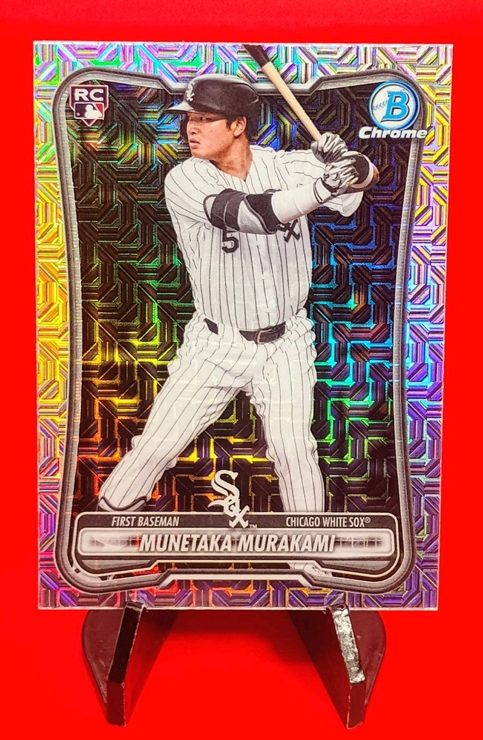 Munetaka Murakami 2026 Bowman Chrome RC #9 Rookie Mojo Refractor White Sox ROTY?