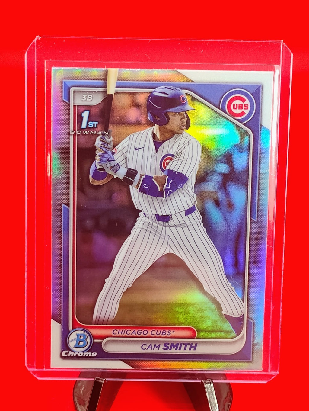 Cam Smith 2024 Bowman Chrome Draft Refractor #BDC-67 Houston Astros *1st Bowman*