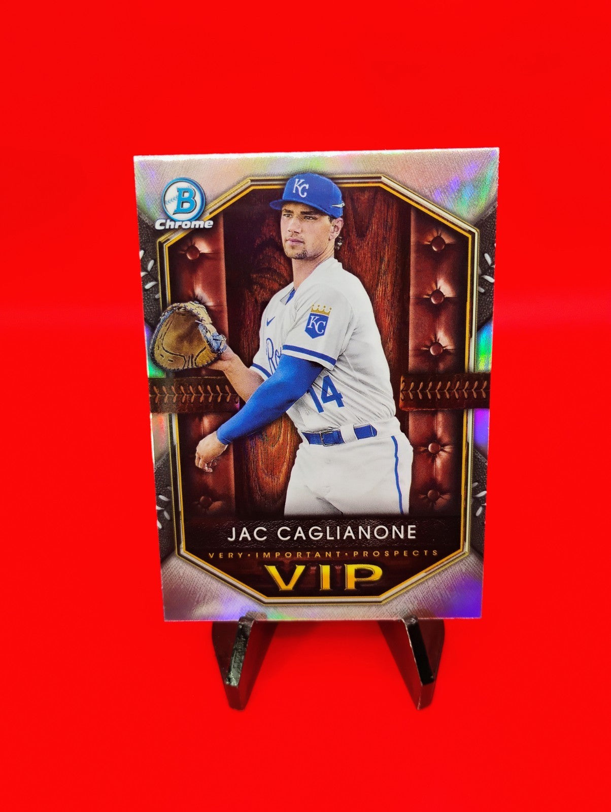 Jac Caglianone 2025 Bowman Baseball VIP Insert #VIP-11  Royals #1 Prospect 🔥💎
