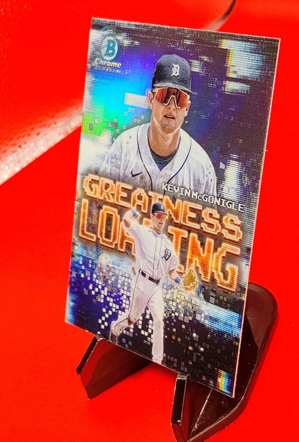 Kevin McGonigle 2025 Bowman Chrome Greatness Loading #GL-9  Detroit Tigers