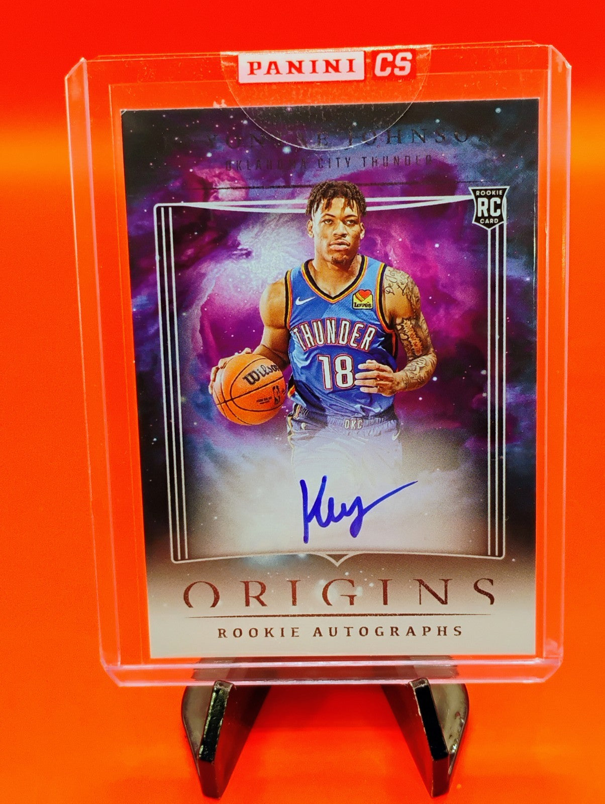 Keyontae Johnson 2023-24 Panini Origins Rookie RC Autographs On-Card Auto