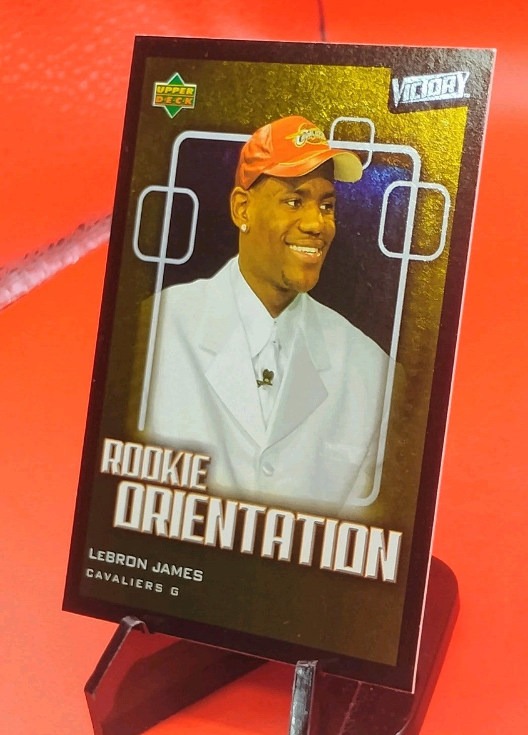 LeBron James 2003-04 Upper Deck Victory - Rookie Orientation Insert #101 Lakers