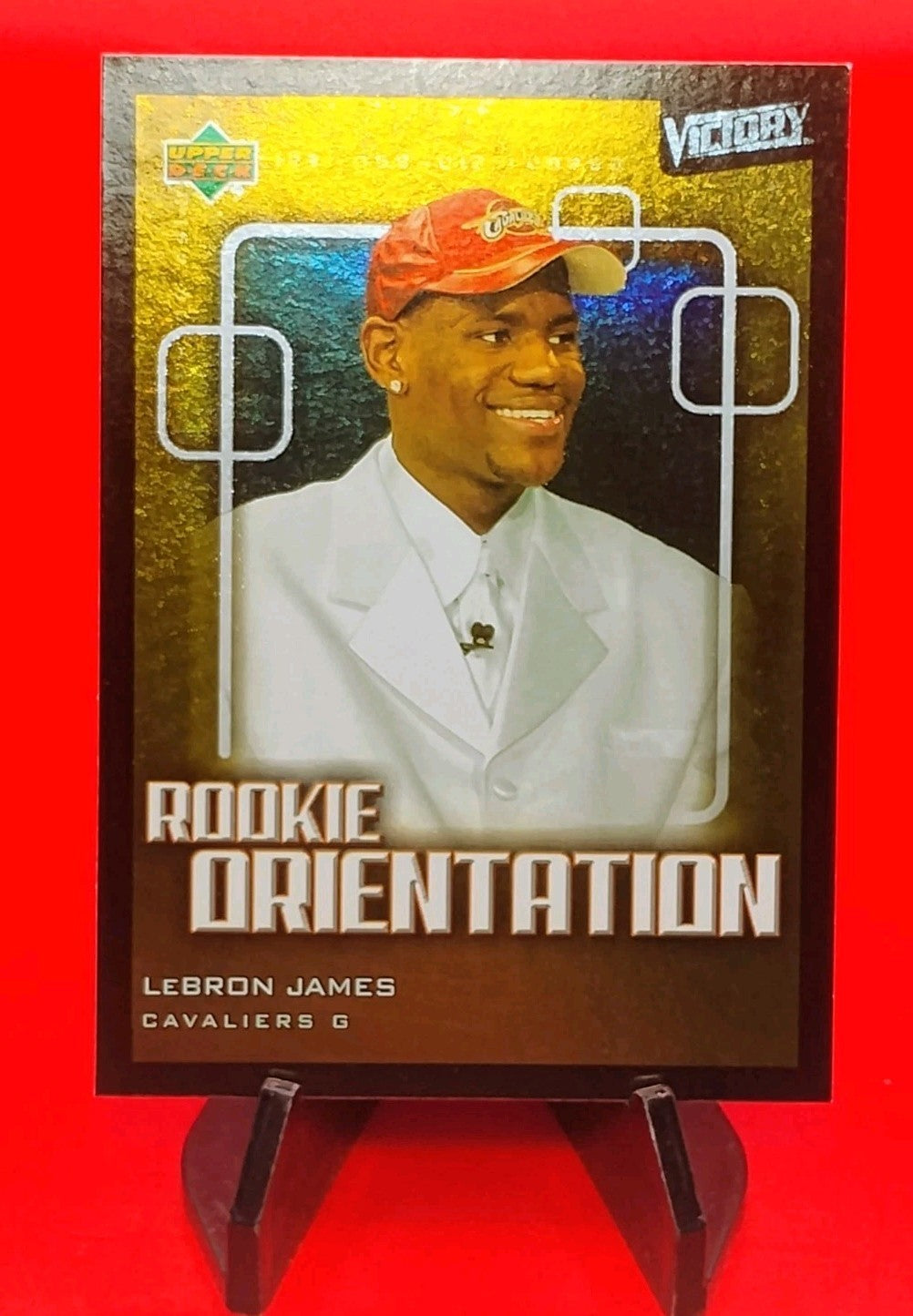 LeBron James 2003-04 Upper Deck Victory - Rookie Orientation Insert #101 Lakers
