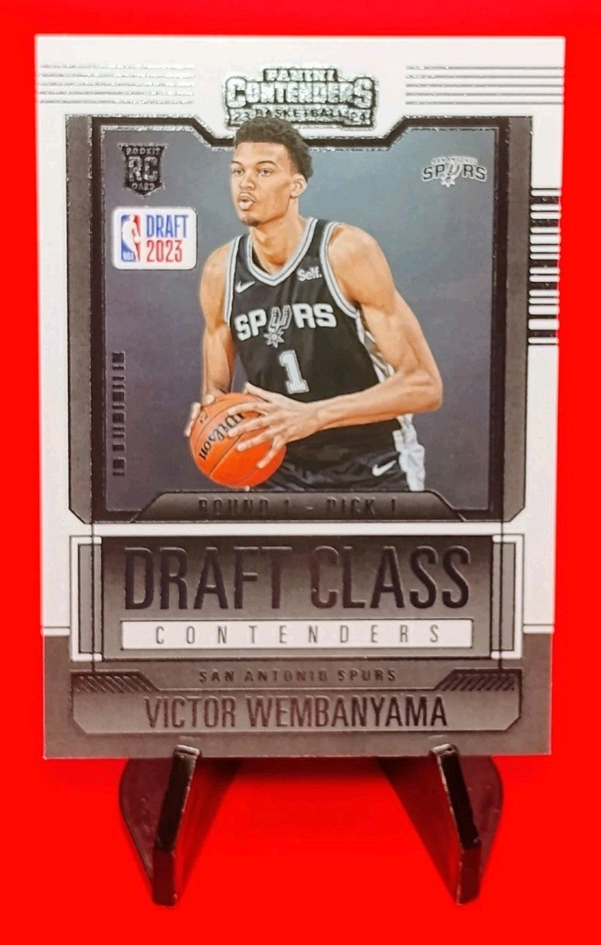 Victor Wembanyama 2023-24 Contenders Basketball Draft Class Contenders #9 RC👽