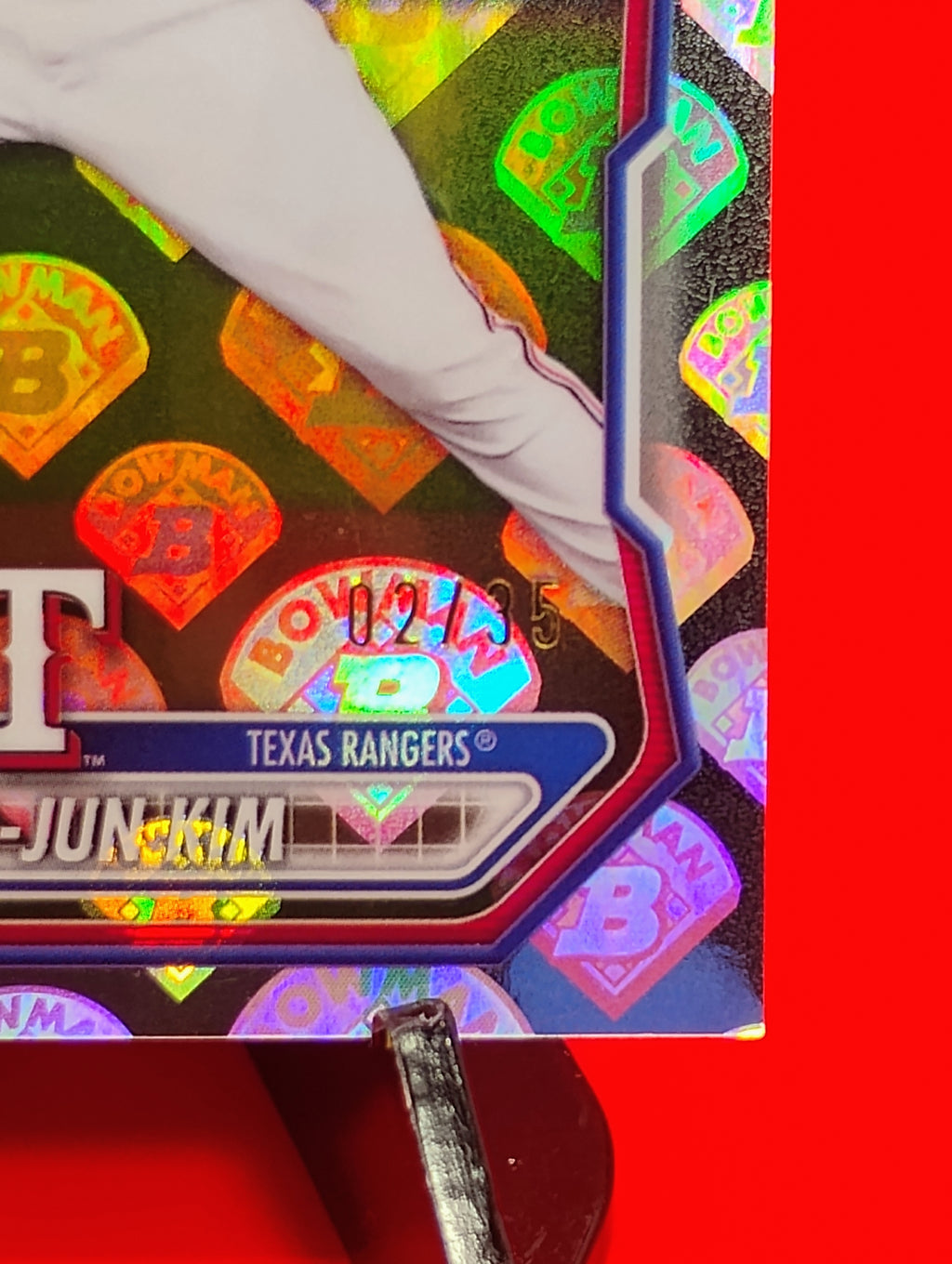 Seong Jun-Kim 2026 Bowman #BCP-45 1st Bowman LogoFractor #2/35 Jersey Match